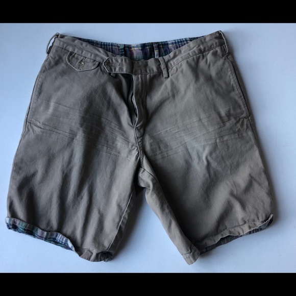 Ralph Lauren Khaki/Plaid Shorts - Size 34 - Picture 5 of 5